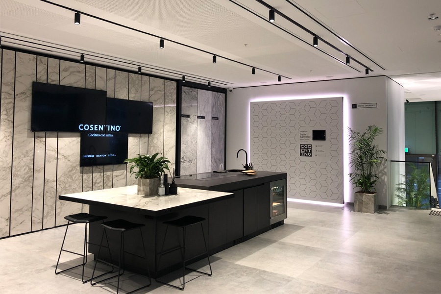 Cosentino office fitout project in Hyde Park