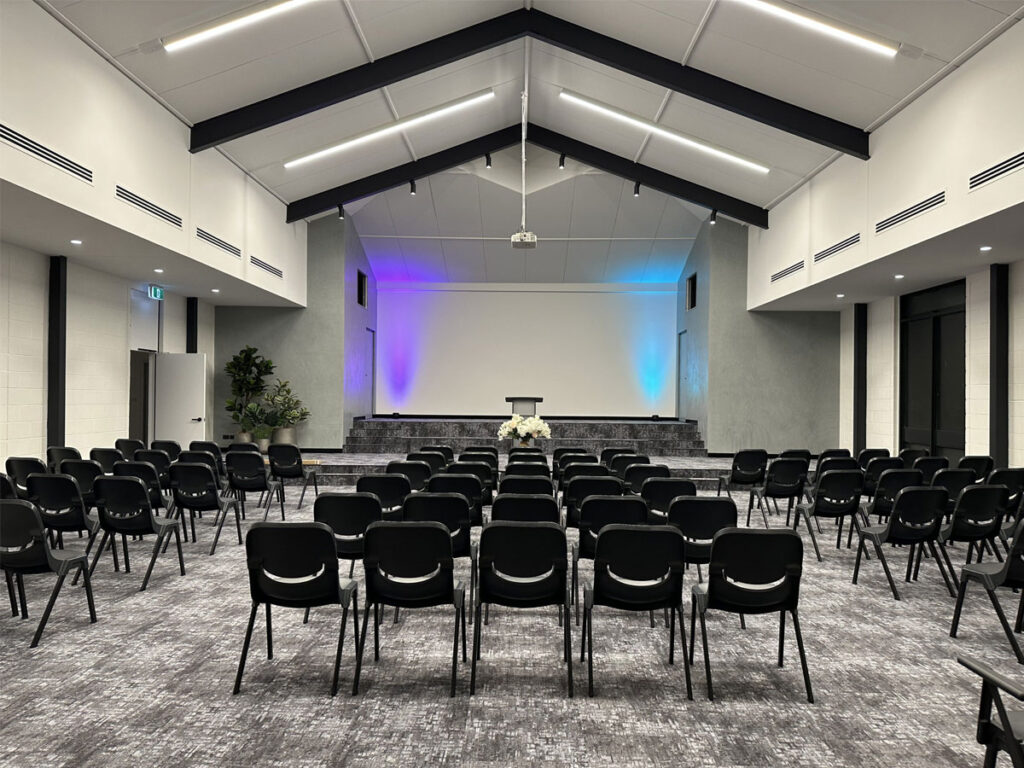 Church Fitout Project completed by DY Constructions