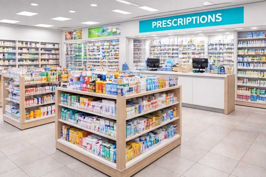 Pharmacy and Chemist Fitouts