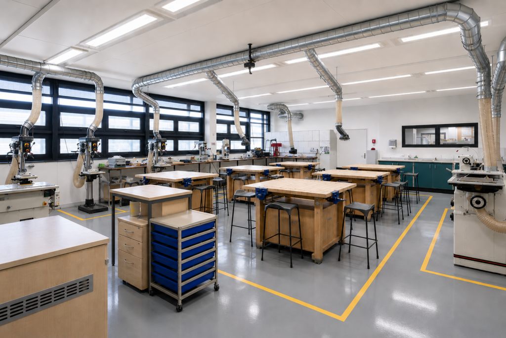 School Woodwork Classrooms & Metalwork Workshops Builders Sydney